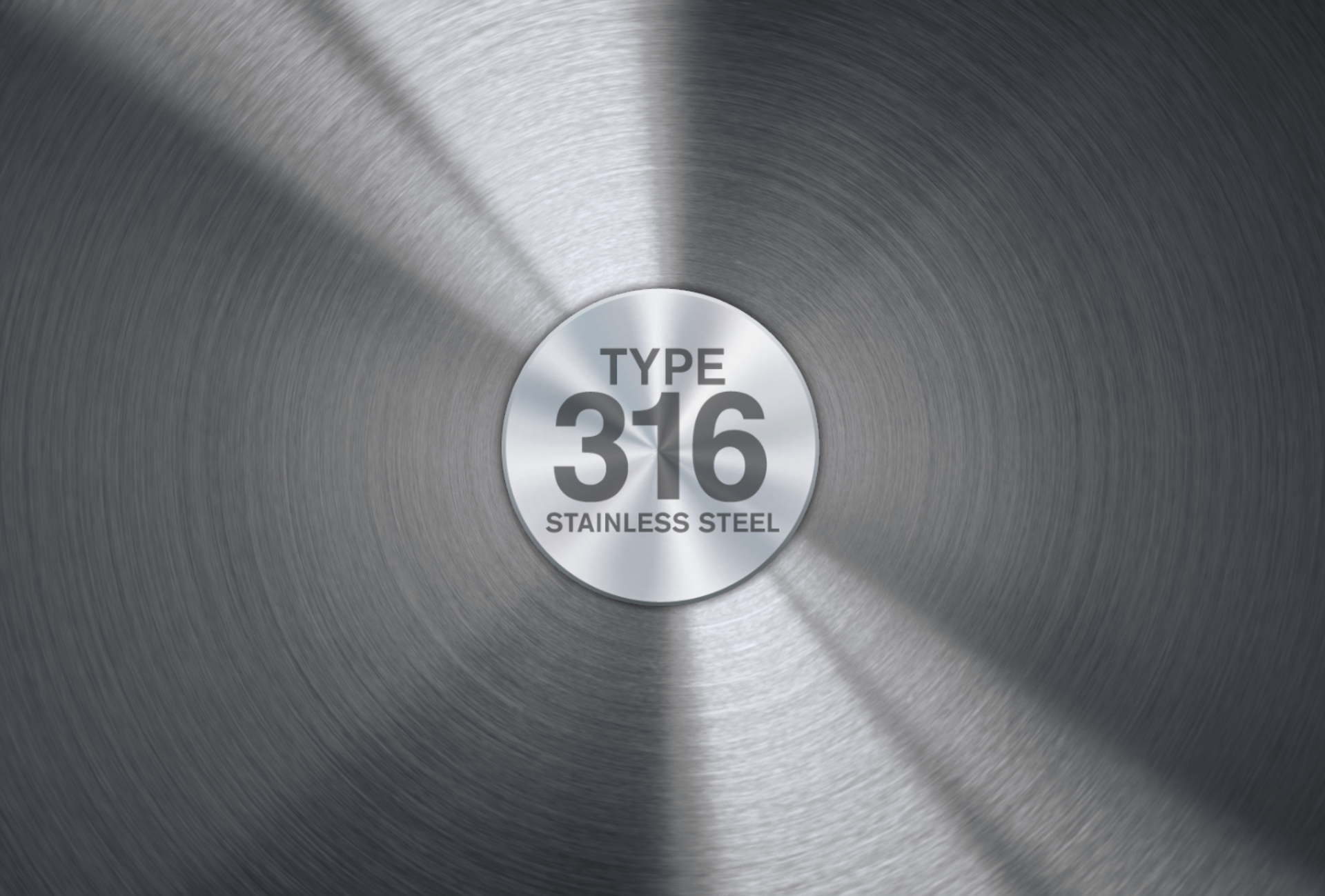 A relevant stock photo of type 316 stainless steel in a typical setting.