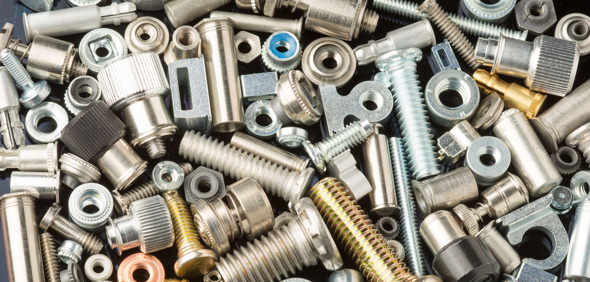 A relevant stock photo of type of fastener in a typical setting.