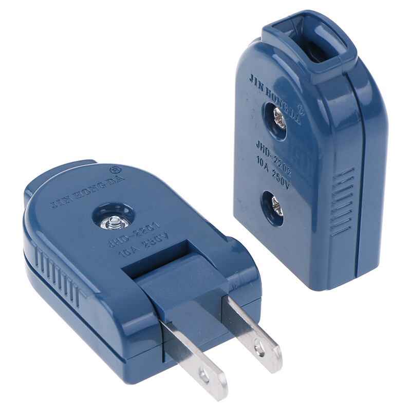 A relevant stock photo of us electrical plug in a typical setting.