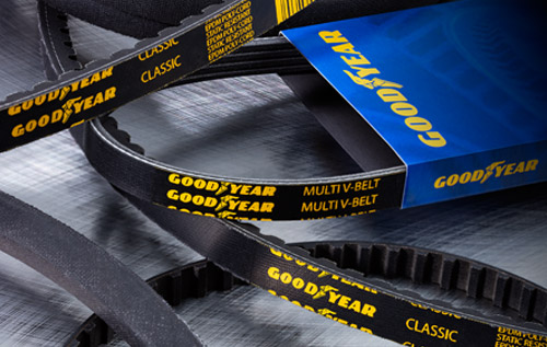A relevant stock photo of v belt in a typical setting.