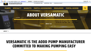 Versamatic - Air-Operated Double-Diaphragm Pumps