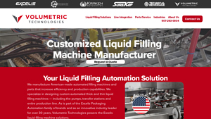 Volumetric Technologies - Automated Liquid Filling Machines