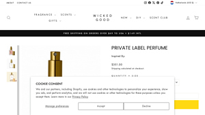 Wicked Good - Private Label Fragrance Products