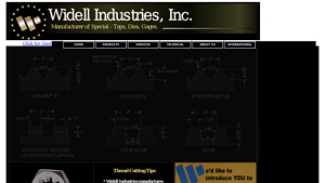 Widell Industries - Special Taps and Dies