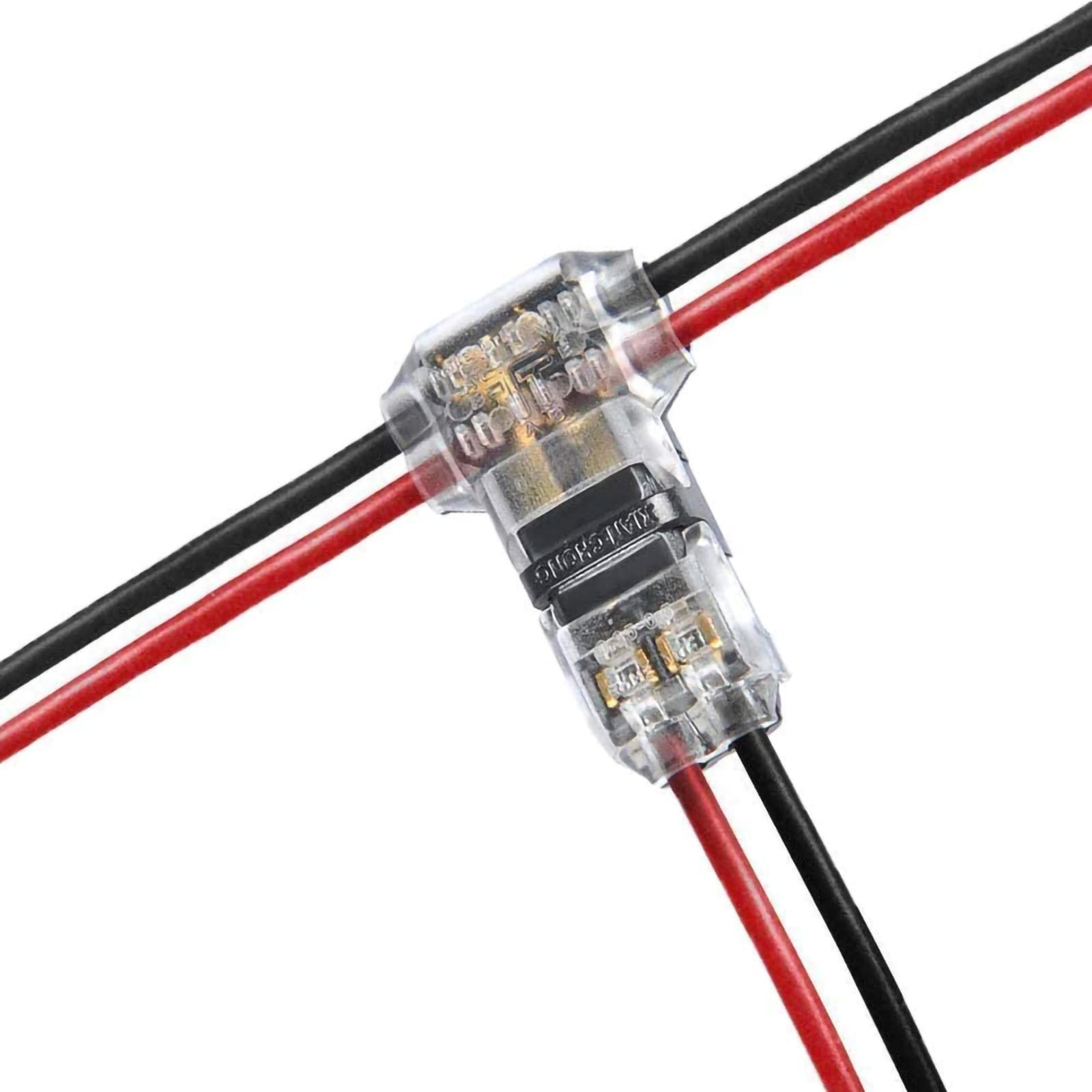 A relevant stock photo of wire connector in a typical setting.