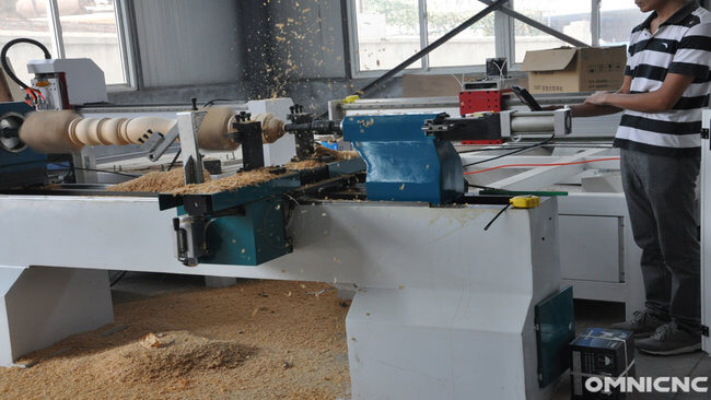 Illustrative example of wood lathe cnc machine from Google Search