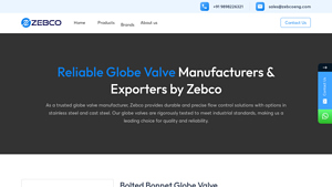 Zebco - Bolted Bonnet Globe Valves